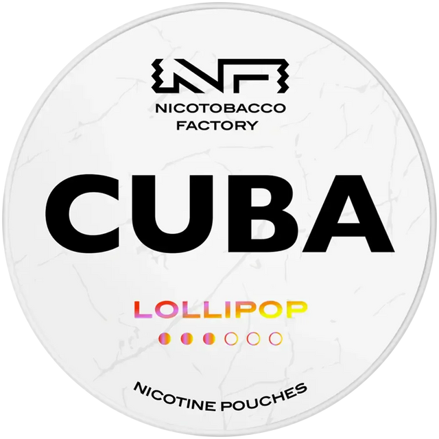 Cuba White Lollipop-Nicotine Pouches-SnusBox