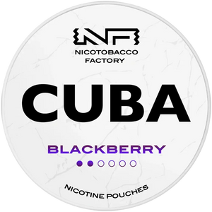 CUBA White Low Blackberry