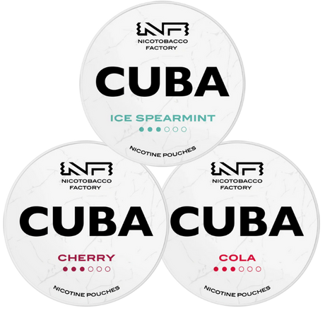 Cuba White | Mix-Pack-Nicotine Pouches-SnusBox
