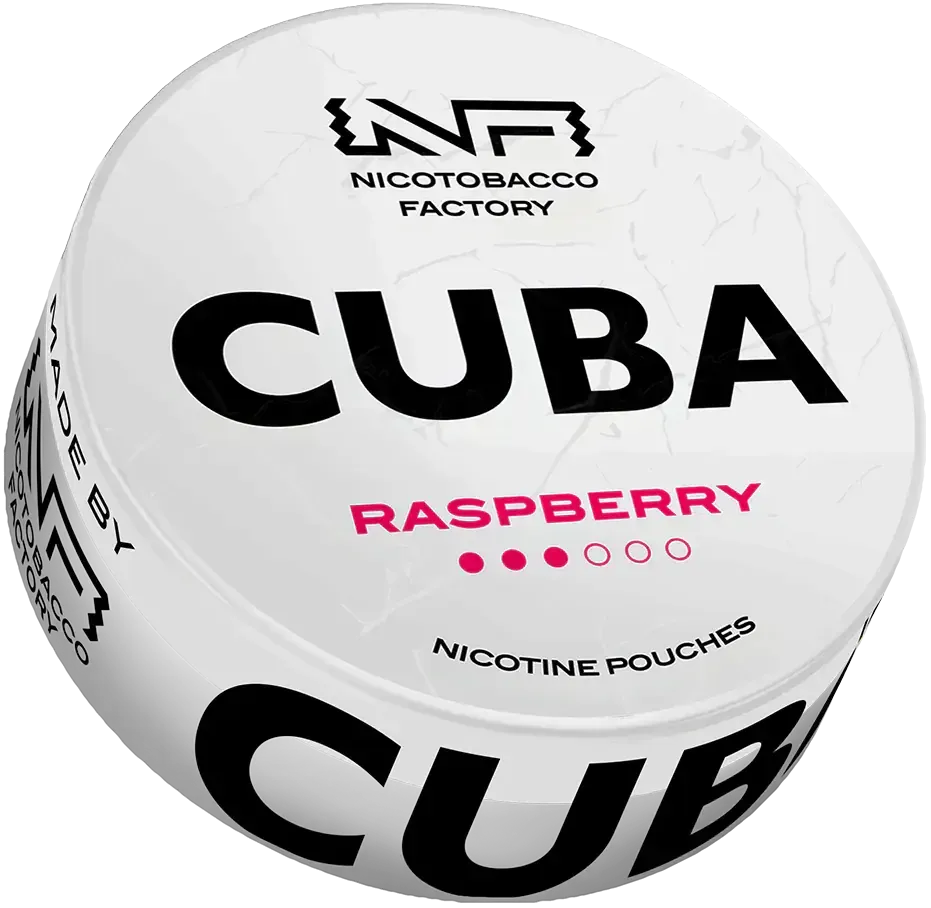 Cuba White Raspberry-Nicotine Pouches-SnusBox