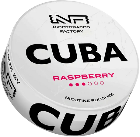 Cuba White Raspberry-Nicotine Pouches-SnusBox