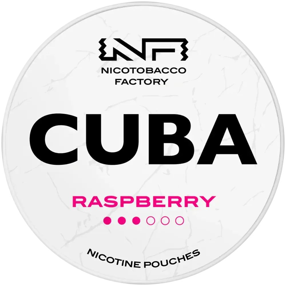 Cuba White Raspberry-Nicotine Pouches-SnusBox