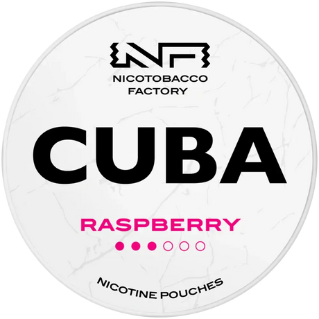 Cuba White Raspberry-Nicotine Pouches-SnusBox