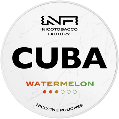 Cuba White Watermelon-Nicotine Pouches-SnusBox