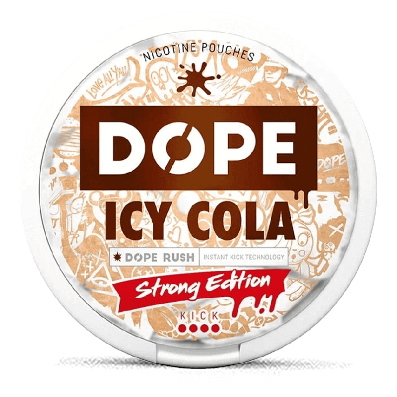 DOPE Icy Cola Strong – Snusbox
