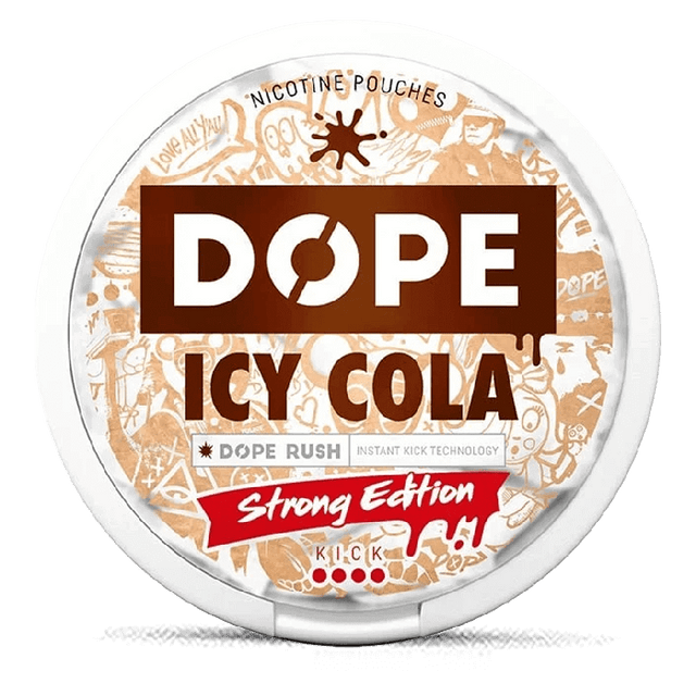 DOPE Icy Cola Strong – Snusbox