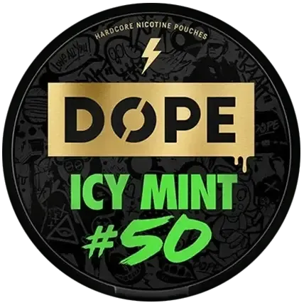 DOPE Icy Mint #50-Nicotine Pouches-SnusBox