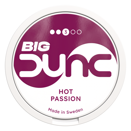 Dunc Big Hot Passion Extra Strong - Bundle – Snusbox
