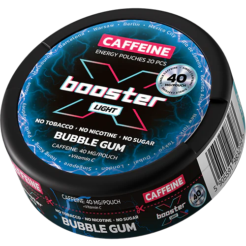 X-Booster Bubble Gum 40 mg - Bundle – Snusbox