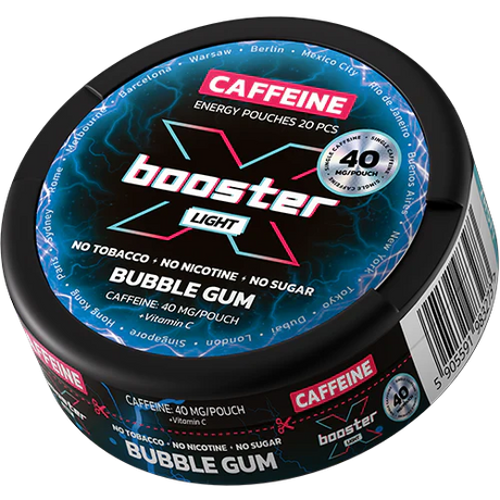 X-Booster Bubble Gum 40 mg - Bundle – Snusbox