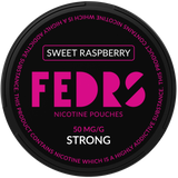 FEDRS BLACK Sweet Raspberry-Nicotine Pouches-SnusBox
