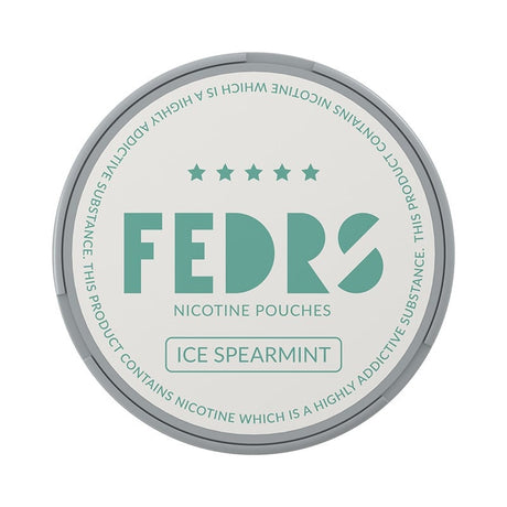 FEDRS ONLY Ice Spearmint-Nicotine Pouches-SnusBox