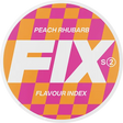 FIX Peach Rhubarb-Nicotine Pouches-SnusBox