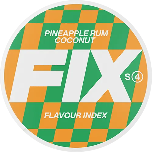 FIX Pineapple Rum Coconut-Nicotine Pouches-SnusBox