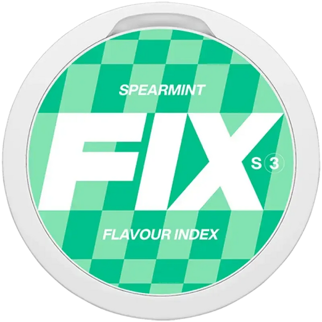 FIX Spearmint-Nicotine Pouches-SnusBox