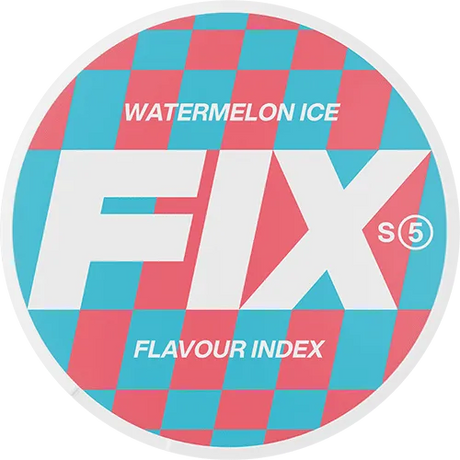 FIX Watermelon Ice-Nicotine Pouches-SnusBox