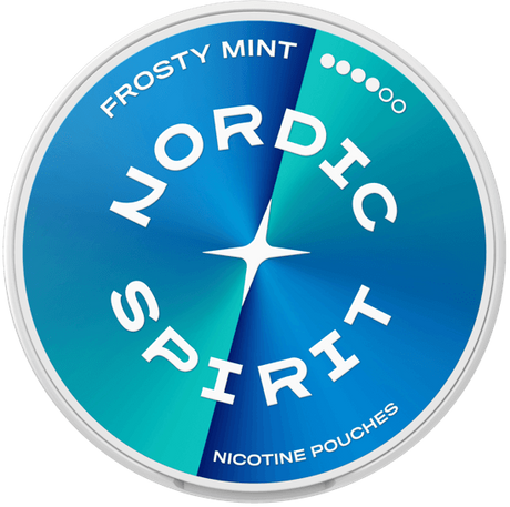 Nordic Spirit Frosty Mint X-Strong-Nicotine Pouches-Snusbox