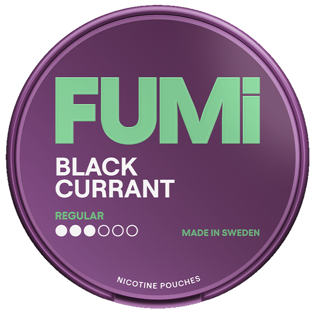 FUMI Blackcurrant Regular-Nicotine Pouches-SnusBox