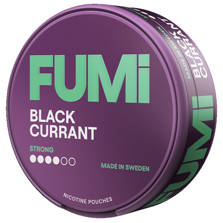 FUMI Blackcurrant Strong-Nicotine Pouches-SnusBox