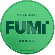FUMI Green Apple Strong-Nicotine Pouches-SnusBox