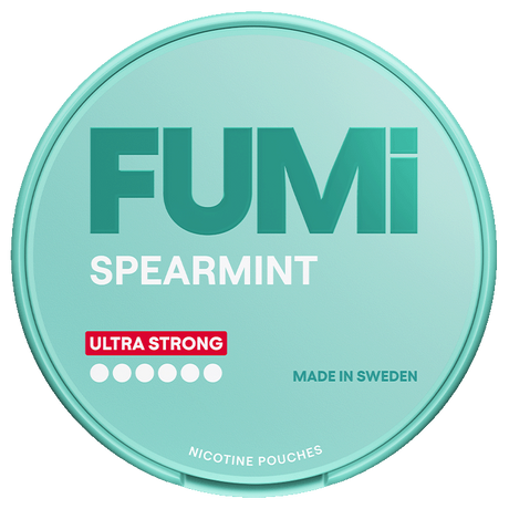 FUMI Spearmint Ultra Strong-Nicotine Pouches-SnusBox