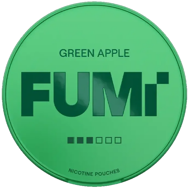 FUMI Tangy Apple Strong-Nicotine Pouches-SnusBox