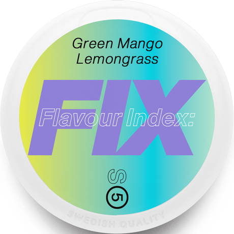 Fix Green Mango Lemongrass – Snusbox