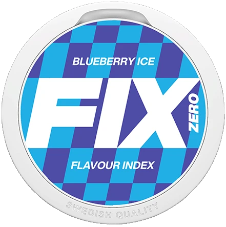 Fix Zero Blueberry Ice – Snusbox