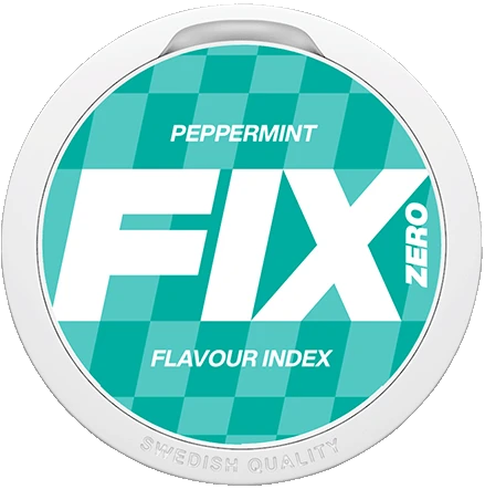 Fix Zero Peppermint – Snusbox