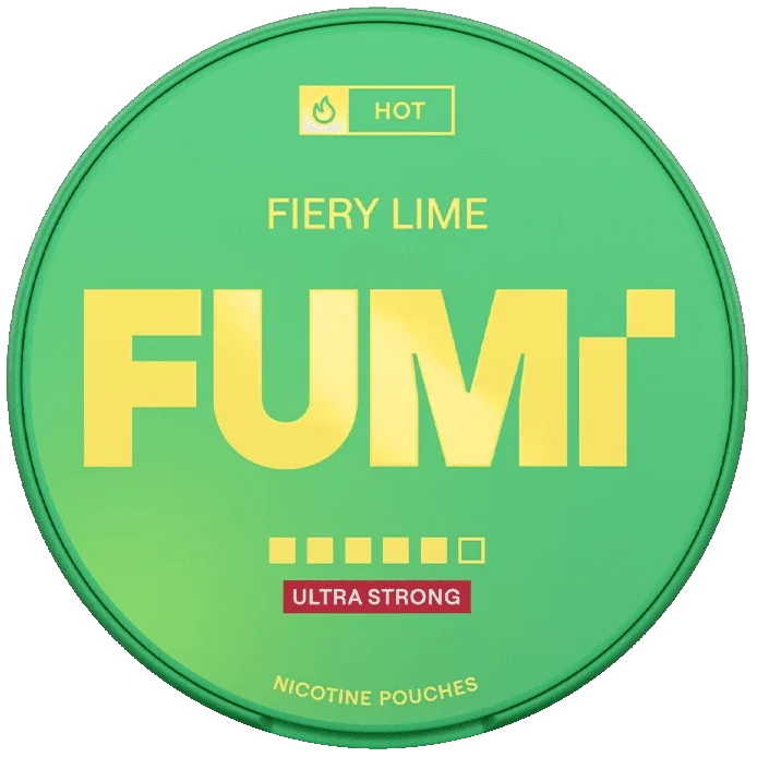 FUMi Fiery Lime Ultra Strong-Nicotine Pouches-snusbox.eu