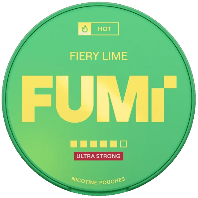FUMi Fiery Lime Ultra Strong-Nicotine Pouches-snusbox.eu