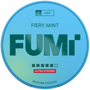 FUMi Fiery Mint Ultra Strong-Nicotine Pouches-snusbox.eu