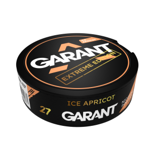 GARANT Ice Apricot Extreme-Nicotine Pouches-Snusbox.eu