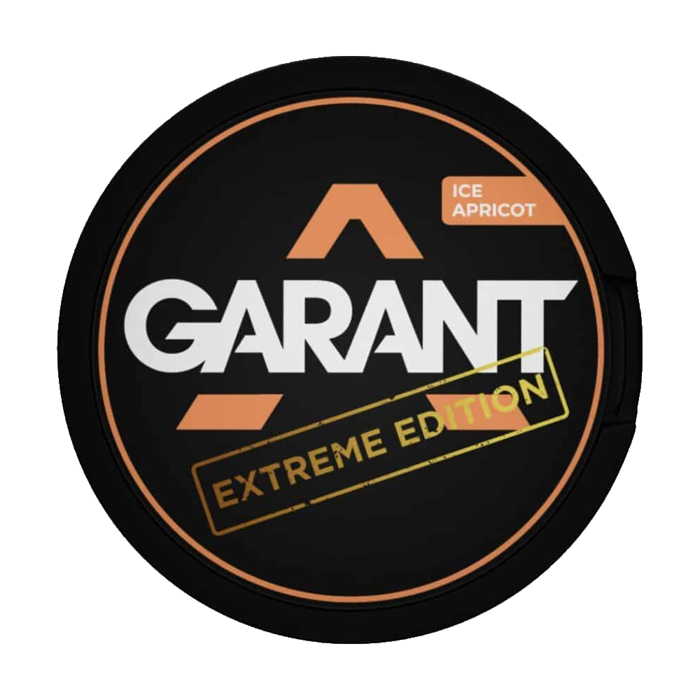 GARANT Ice Apricot Extreme-Nicotine Pouches-Snusbox.eu