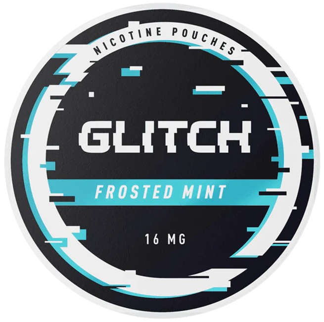 GLITCH Frosted Mint-Nicotine Pouches-SnusBox