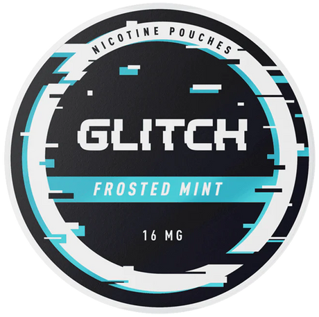 GLITCH Frosted Mint-Nicotine Pouches-SnusBox