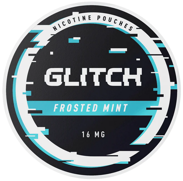 GLITCH Frosted Mint-Nicotine Pouches-SnusBox