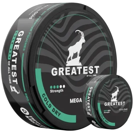 Greatest Cold Dry Mega Can 8mg-Nicotine Pouches-SnusBox
