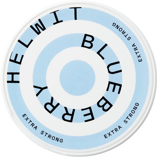 Helwit Blueberry Extra Stark – Snusbox