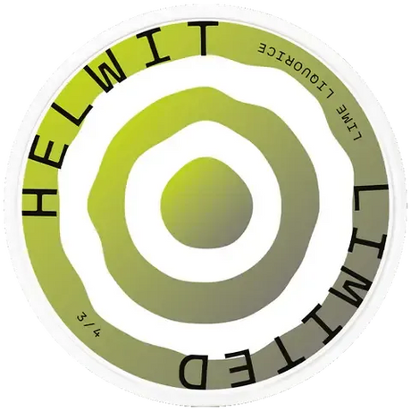 Helwit Lime Liquorice Limited Edition-Nicotine Pouches-SnusBox