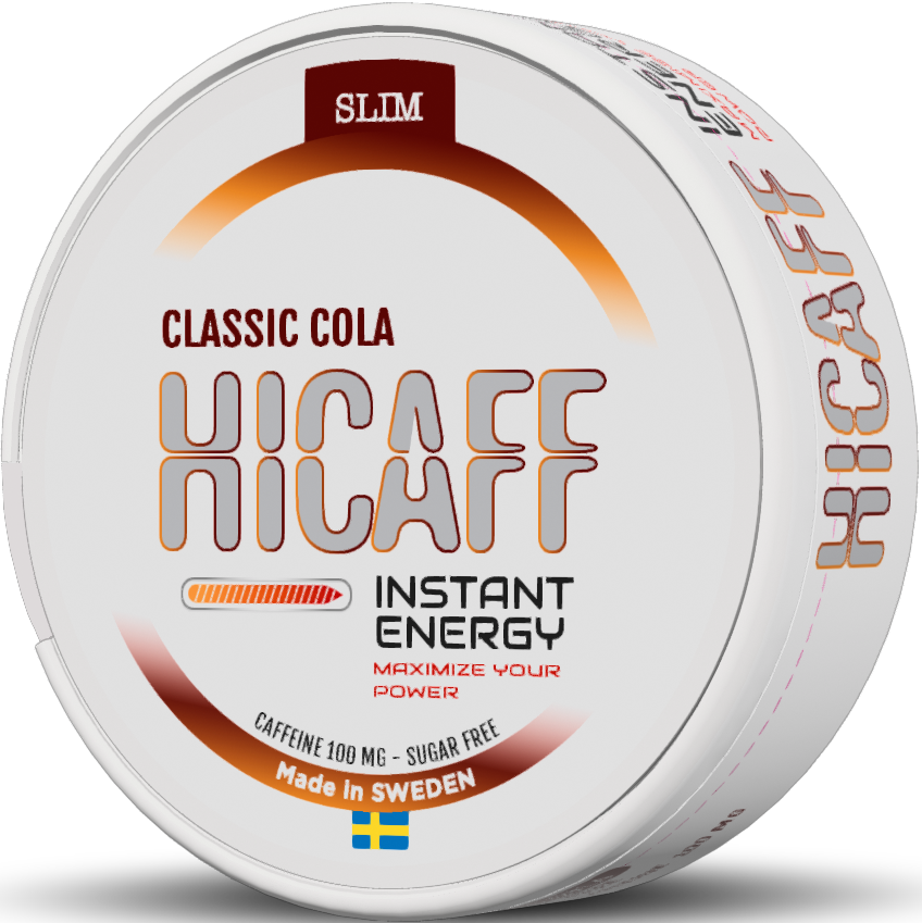 Hicaff Classic Cola-Energy Pouches-SnusBox