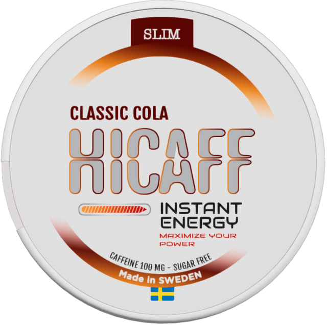 Hicaff Classic Cola-Energy Pouches-SnusBox