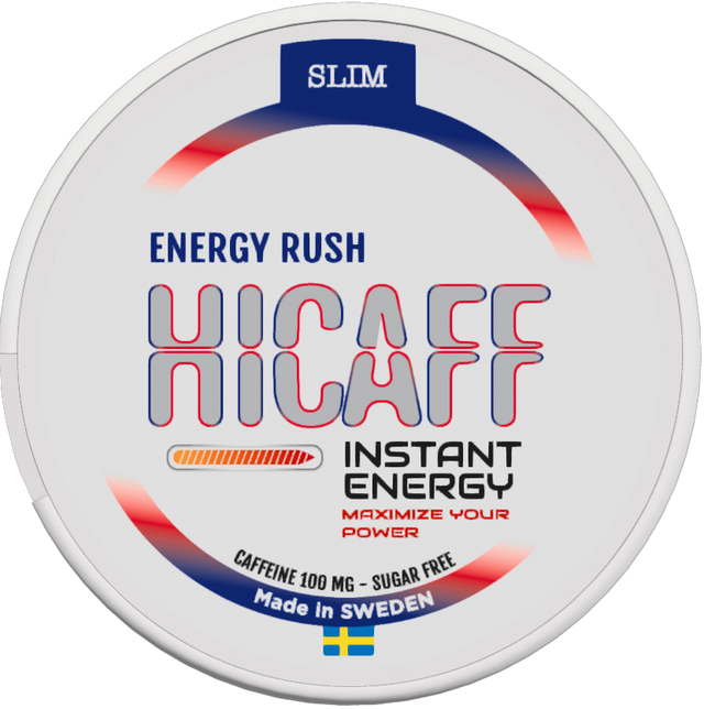 Hicaff Energy Rush-Energy Pouches-SnusBox