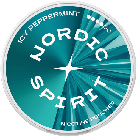 Nordic Spirit Icy Peppermint X-Strong-Nicotine Pouches-Snusbox
