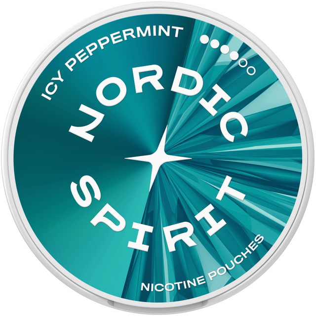 Nordic Spirit Icy Peppermint X-Strong-Nicotine Pouches-Snusbox