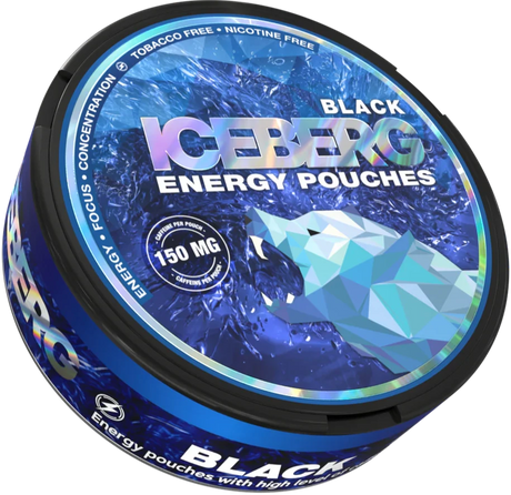 Iceberg Energy Black 150 mg – Snusbox