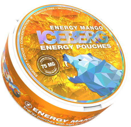 Iceberg Energy Mango 75mg-Energy Pouches-SnusBox