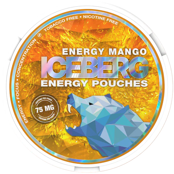 Iceberg Energy Mango 75mg-Energy Pouches-SnusBox