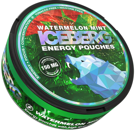 Iceberg Energy Watermelon Mint 150mg-Energy Pouches-SnusBox