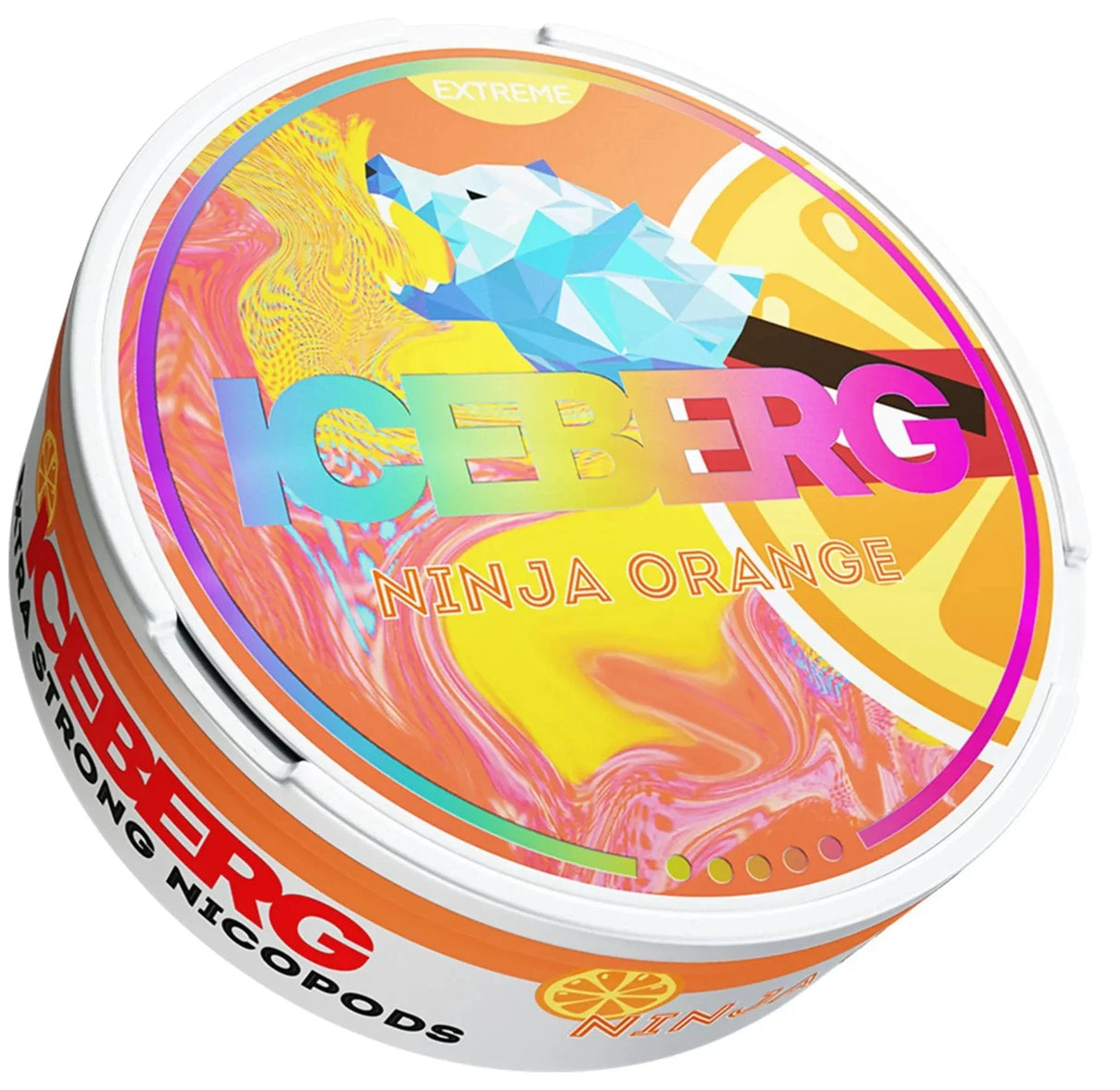Iceberg Ninja Orange – Snusbox